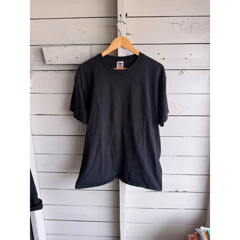 Vintage Fruit of the Loom The ADW Midwest Tour T-Shirt Black XL 90s 00s Graphic